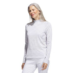 adidas - Women's Ultimate365 Tour Monogram Mock Neck Long Sleeve T-Shirt (IK7181)