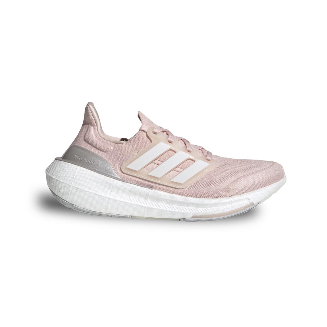 Light pink and white adidas shoes online