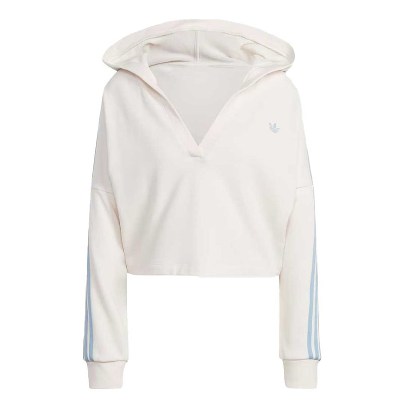 adidas - Women's V-Neck Short Hoodie (IC8521)