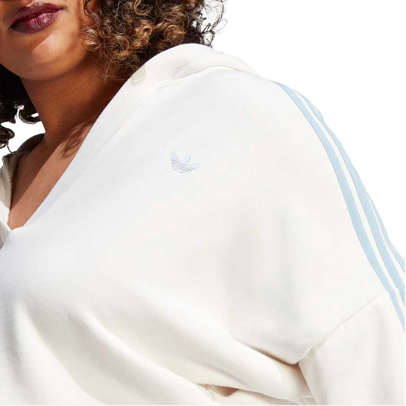 adidas - Women's V-Neck Short Hoodie (IC8521)