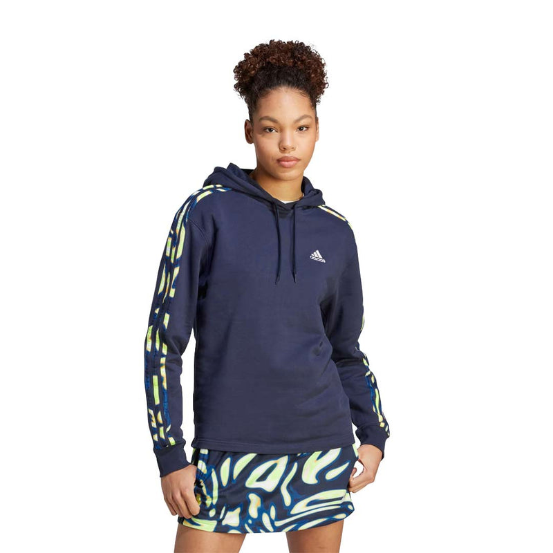 adidas - Women's Vibrant Print 3-Stripes Hoodie (IL5875)