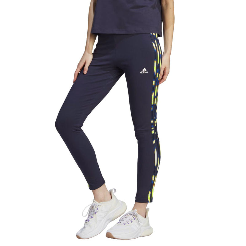 adidas - Women's Vibrant Print 3-Stripes Leggings (IL5867)