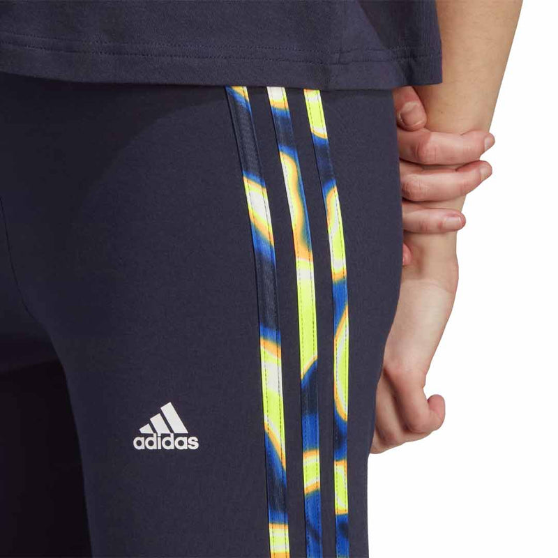 adidas - Women's Vibrant Print 3-Stripes Leggings (IL5867)