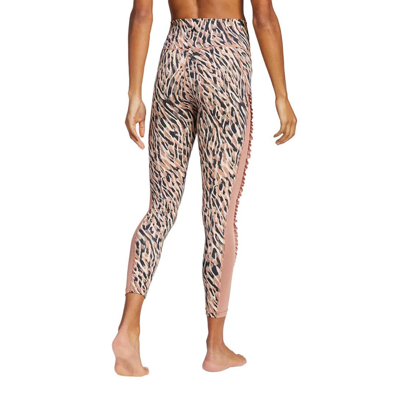 adidas - Women's Yoga Studio Clash Print 7/8 Leggings (HR5369)