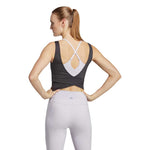 adidas - Débardeur court Yoga Studio pour femme (HS8120)