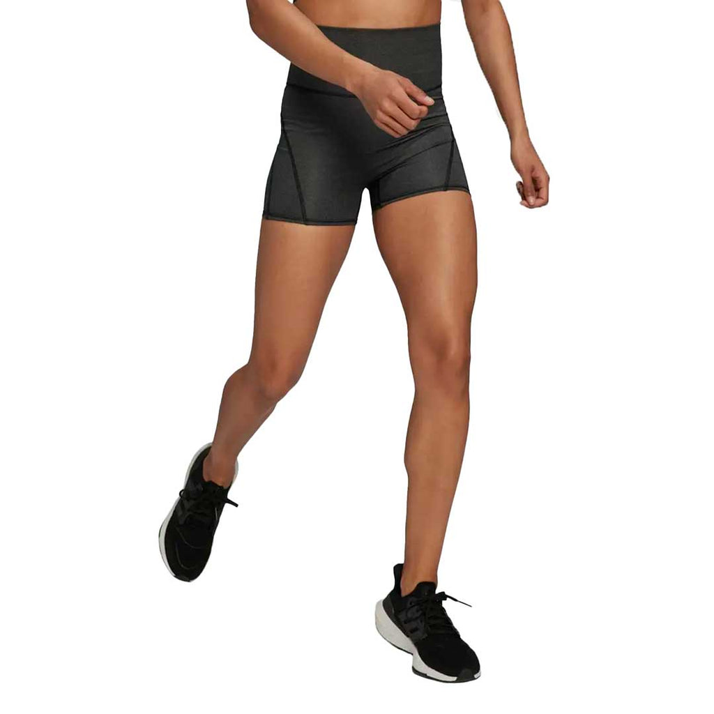 adidas - Women's Yoga Studio Luxe Fire Super-High-Waisted Shorts (HS8810)