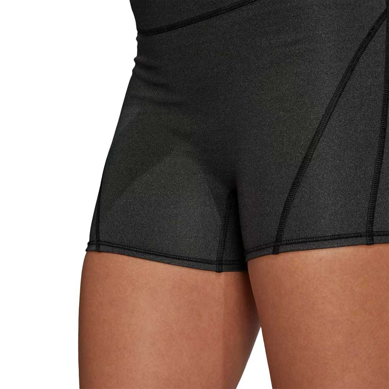 adidas - Women's Yoga Studio Luxe Fire Super-High-Waisted Shorts (HS8810)