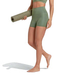 adidas - Women's Yoga Studio Luxe Fire Super High Waisted Shorts (HS8811)