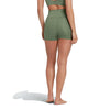 adidas - Women's Yoga Studio Luxe Fire Super High Waisted Shorts (HS8811)