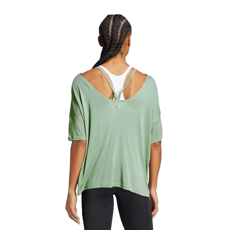 adidas - Women's Yoga Studio Oversized T-Shirt (HR5078)