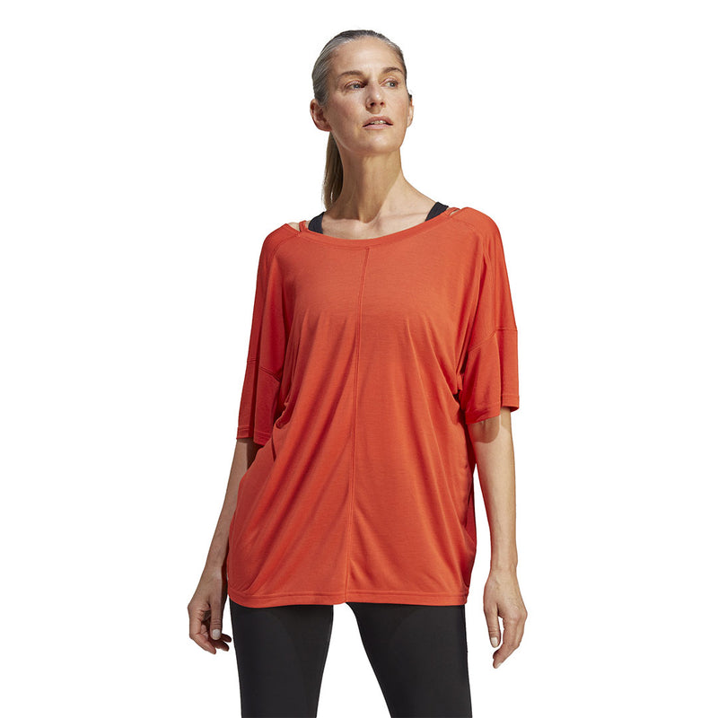 adidas - Women's Yoga Studio Oversized T-Shirt (HR5080)