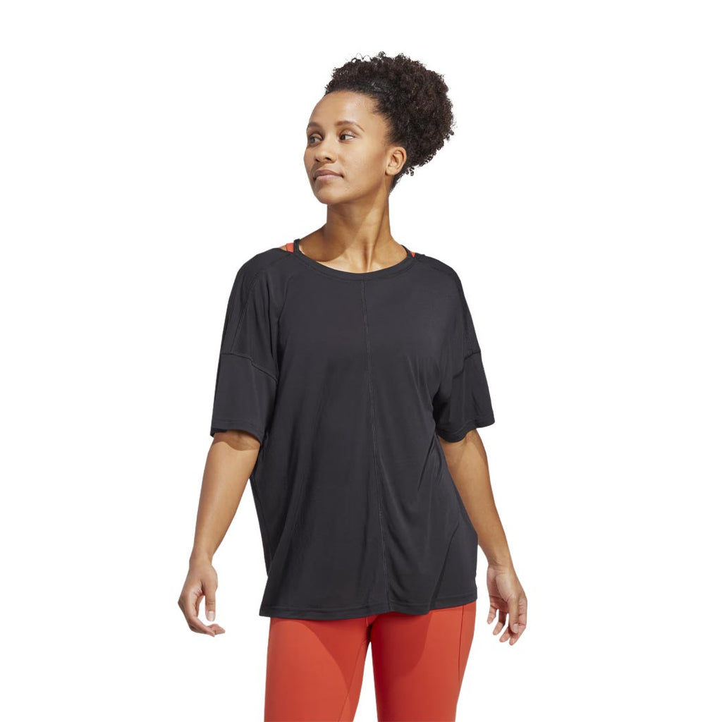 adidas - Women's Yoga Studio Oversized T-Shirt (HS8117)