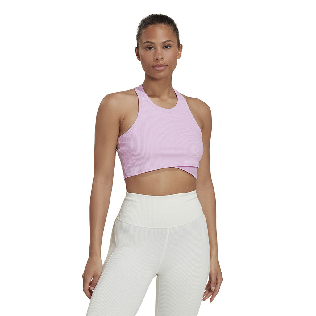 adidas - Women's Yoga Studio Wrapped Rib Tank Top (HP1967)