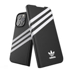 adidas - iPhone 13 Pro 3-Stripes Booklet Phone Case (GA7434)