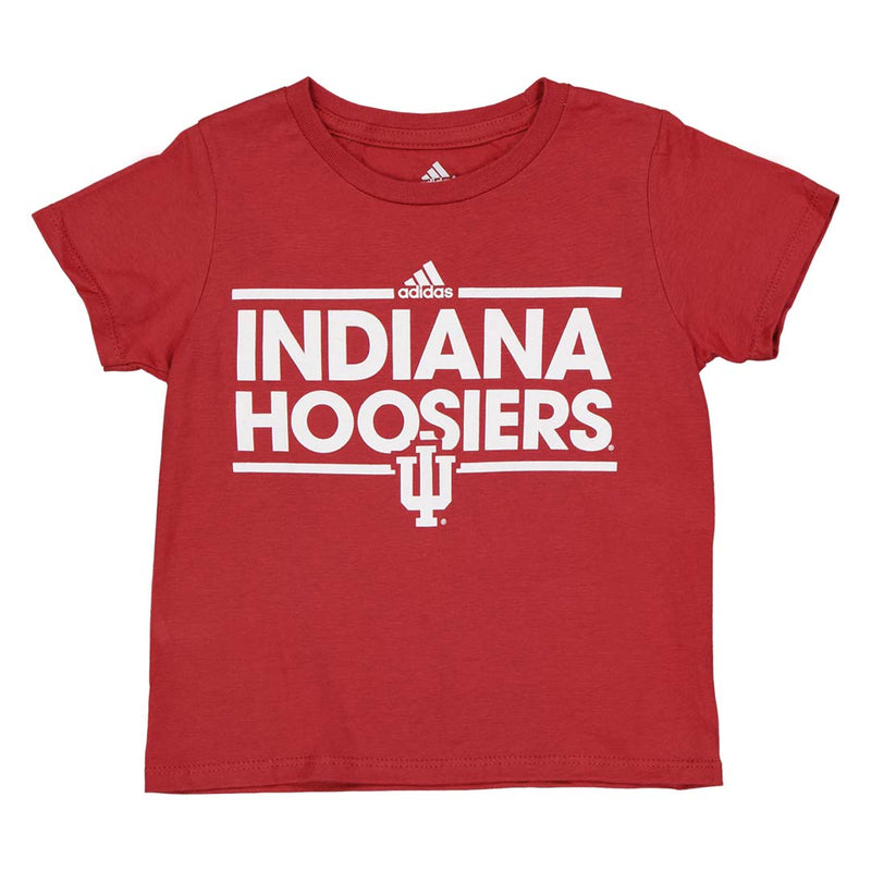 adidas - Kids' (Toddler) Indiana Hoosiers Script T-Shirt (R4PAI0D85)