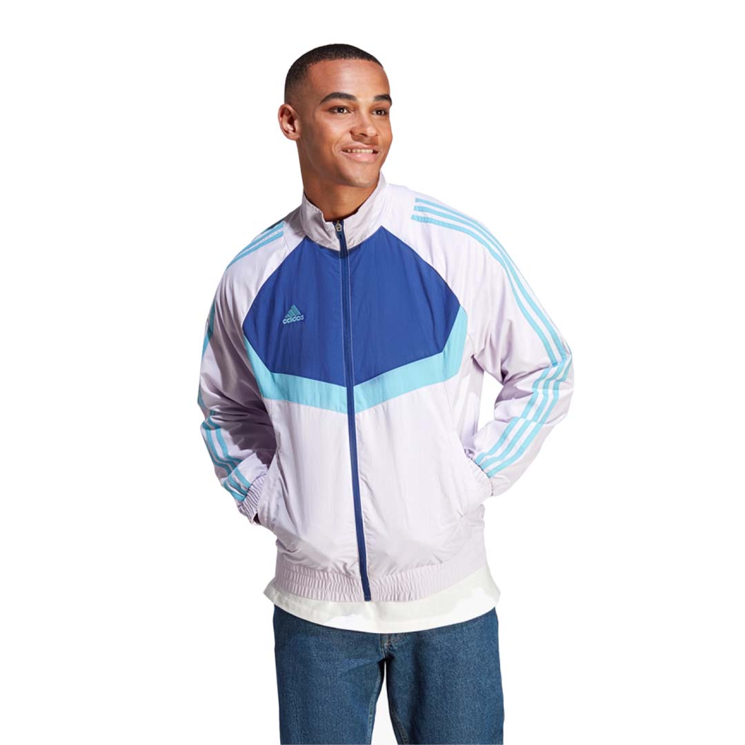 Adidas Men s Tiro Woven Jacket HS7491 Lt.Pur Blu XS