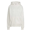 adidas - Women's Studio Lounge Fleece Full-Zip Hoodie (HC6386)