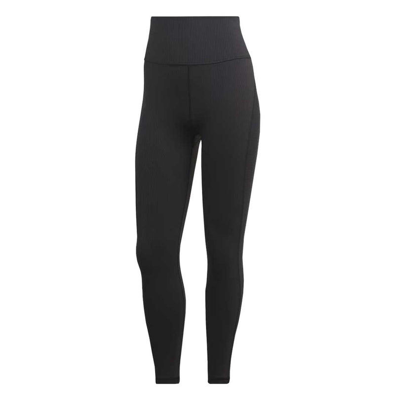 adidas - Women's Yoga Studio Luxe Wind High-Waisted Rib Leggings (HN9445)