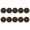 ahead - Alberni Golf Ball Markers (BM4 ALBERN-BLU-RD)