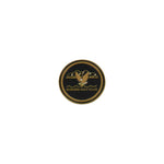 ahead - Alberni Golf Club Ball Markers (BM4 ALBERN-BLK-YEL)