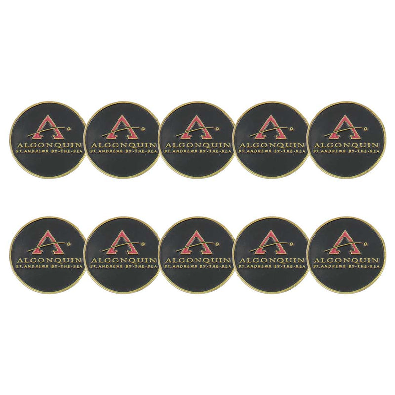 ahead - Algonquin Golf Ball Markers (BM4 CP STDR 3 - BLK)