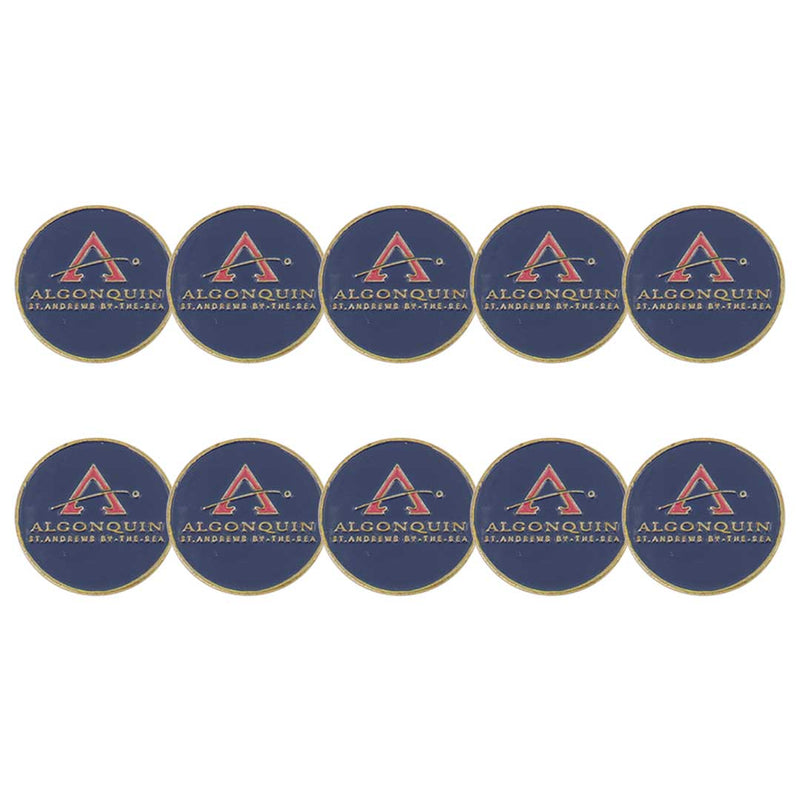 ahead - Algonquin Golf Ball Markers (BM4 CP STDR 3 - BLU)