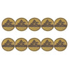 ahead - Algonquin Club Golf Ball Markers (BM4 CP STDR 3 - BRASS)