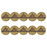 ahead - Algonquin Club Golf Ball Markers (BM4 CP STDR 3 - BRASS)