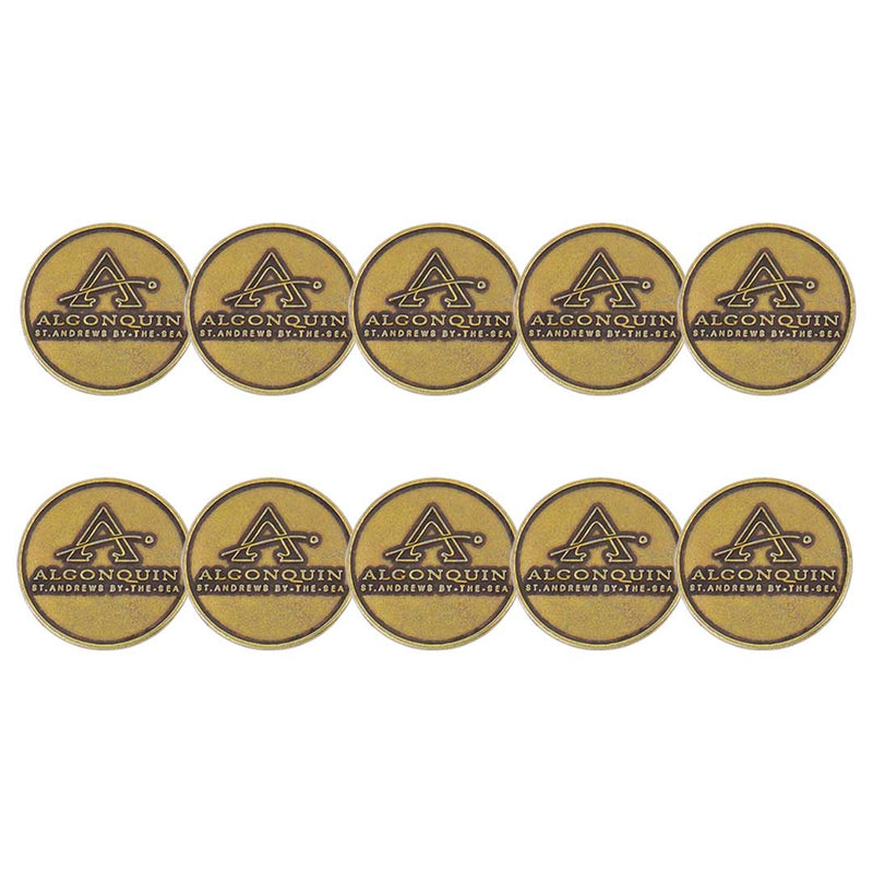 ahead - Algonquin Club Golf Ball Markers (BM4 CP STDR 3 - BRASS)