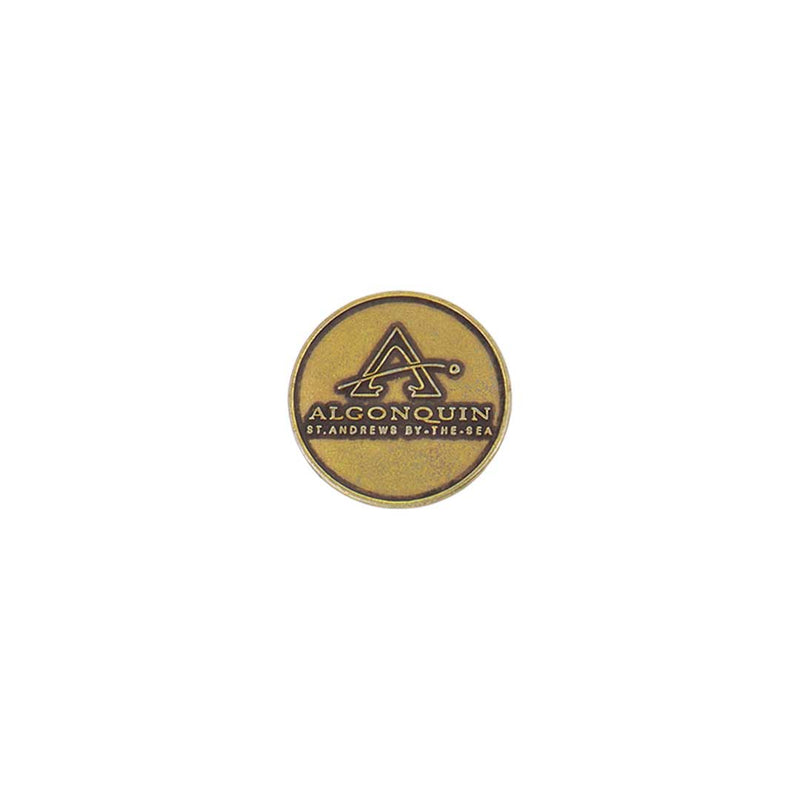 ahead - Algonquin Club Golf Ball Markers (BM4 CP STDR 3 - BRASS)