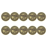 ahead - Arbutus Ridge Golf & Country Club Ball Markers (BM4 ARBUTI - BRASS)