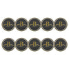 ahead - Bridges Golf Course Ball Markers (BM4R BRIDGES - BLK)