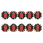 ahead - Golf Ball Markers (BM4R BROAD - BLKRED)