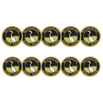 ahead - Barrhead Golf Club Ball Markers (BM4 BARR-BLK)