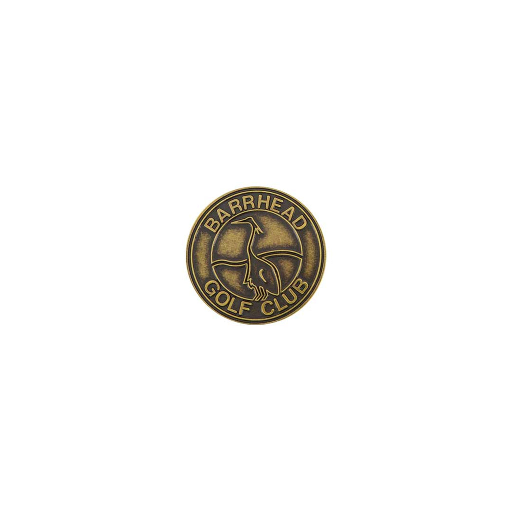 ahead - Barrhead Golf Club Ball Markers (BM4 BARRR-BRSS)