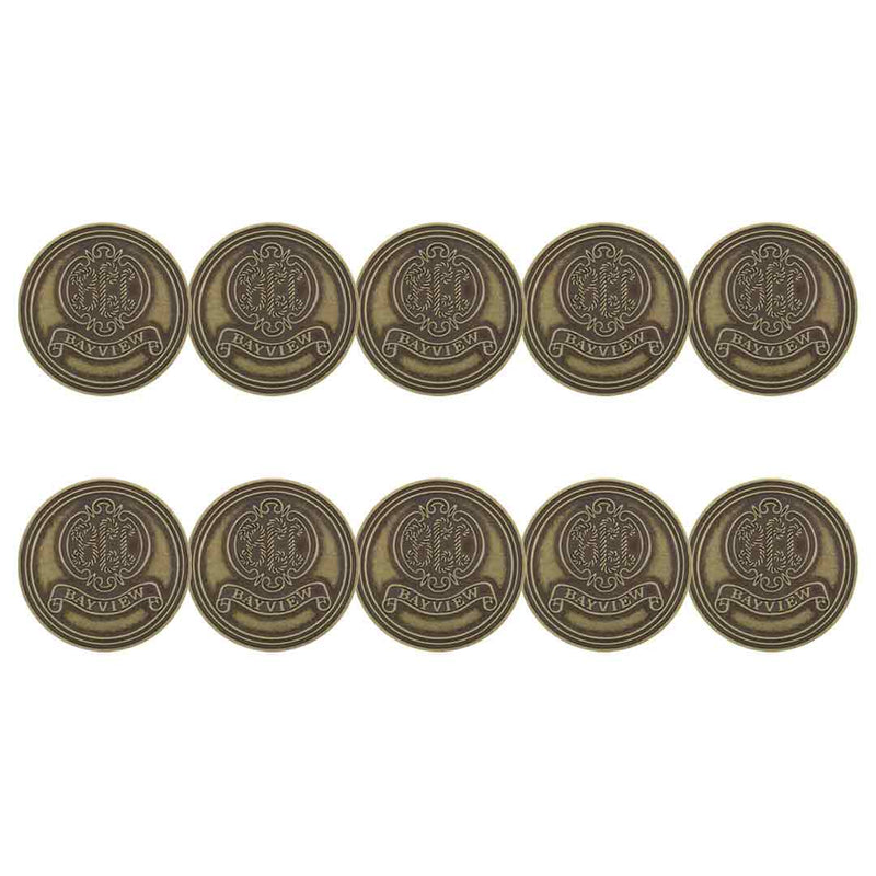 ahead - Bayview Ball Golf Markers (BM4 BAYVIEW - BRASS)