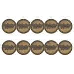 ahead - Belvedere Golf Club Ball Markers (BM4R BELVED-BRSS)