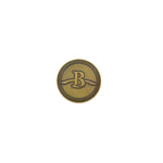 ahead - Bridges Golf Course Ball Markers (BM4R BRIDGES - BRASS)