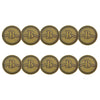 ahead - Bridges Golf Course Ball Markers (BM4R BRIDGES - BRASS)