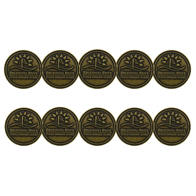 ahead - Brudenell River Golf Ball Markers (BM BRUD - BRASS)