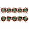 ahead - Burlington Golf & Country Club Golf Ball Markers (BM2-BURLIN-BLK)