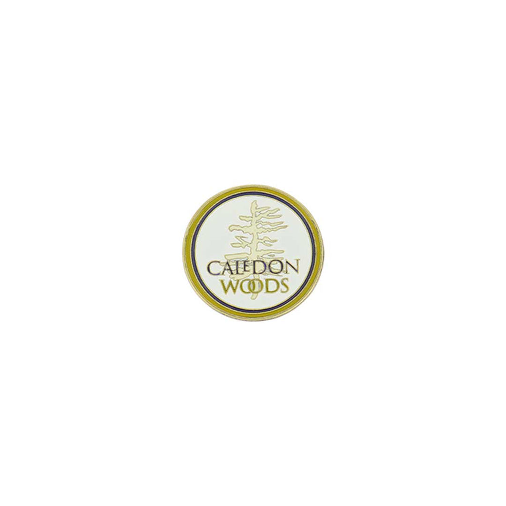 ahead - Caledon Woods Golf Ball Markers (BM4CALED-WHT)