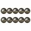 ahead - Carstairs Golf Club Ball Markers (BM4R CARSI - BLK WHT)