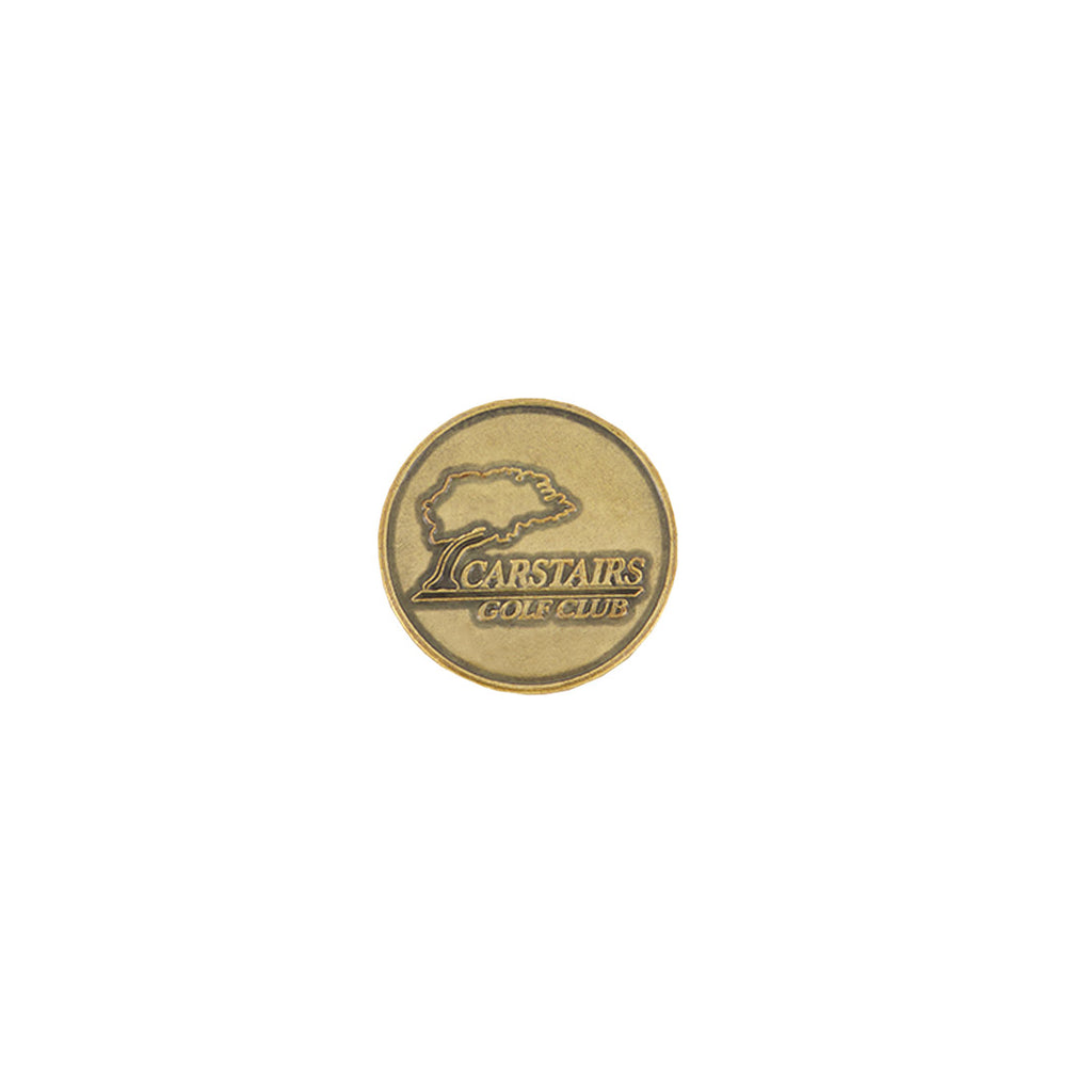 ahead - Carstairs Golf Club Ball Markers (BM4R CARSI - BRASS)