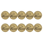 ahead - Carstairs Golf Club Ball Markers (BM4R CARSI - BRASS)