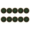 ahead - Cataraqui Golf & Country Club Ball Markers (BM4 CATARA-BLK-GRN)