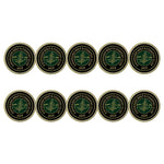 ahead - Cataraqui Golf & Country Club Ball Markers (BM4 CATARA-BLK-GRN)