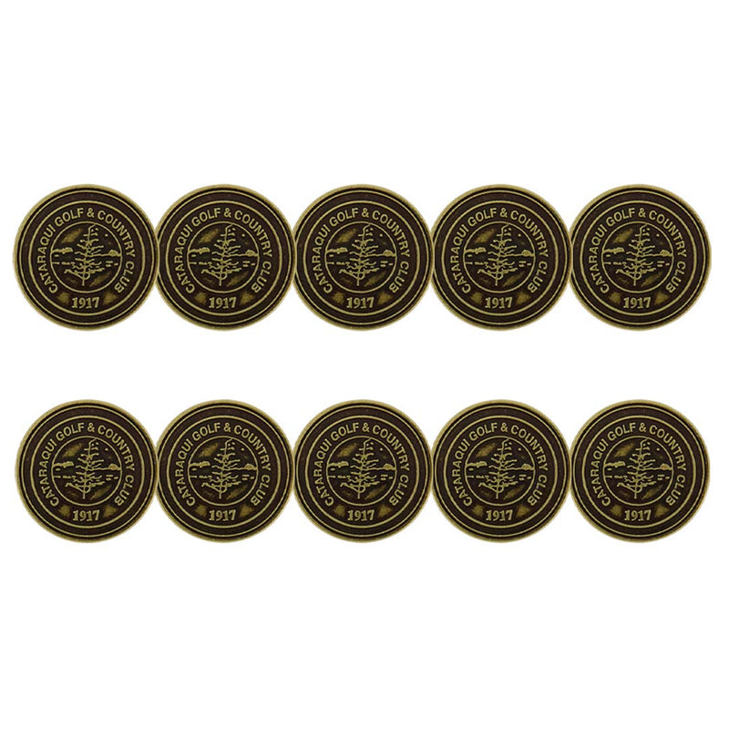 ahead - Cataraqui Golf & Country Club Ball Markers (BM4 CATARA-BRSS)