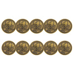 ahead - Clear Lake Golf Course Ball Markers (BM4R CLEARLI-BRSS)