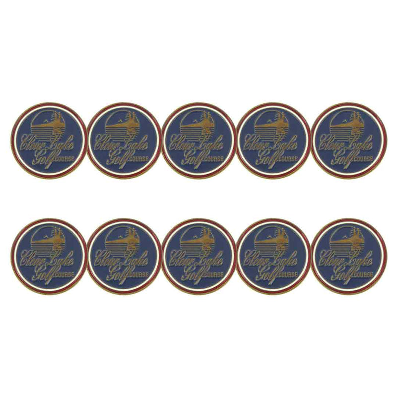 ahead - Clear Lake Golf Course Ball Markers (BM4R CLEARLI-NVY)